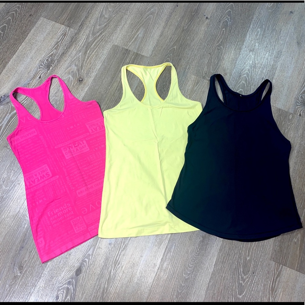 Lululemon tank bundle size 8